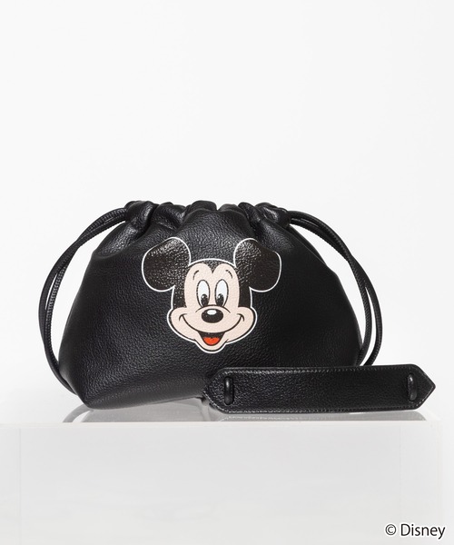 WCJ(ダブルシージェイ)の「Disney / DRAWSTRING BAG(ショルダーバッグ・レディース・ブルー/イエロー/レッド/パープル/ピンク/グリーン/ブラック・FREE)」の1枚目の写真