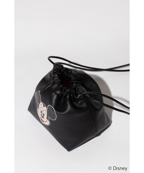 WCJ(ダブルシージェイ)の「Disney / DRAWSTRING BAG(ショルダーバッグ・レディース・ブルー/イエロー/レッド/パープル/ピンク/グリーン/ブラック・FREE)」の13枚目の写真