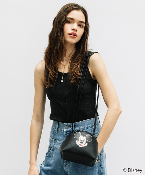 WCJ(ダブルシージェイ)の「Disney / DRAWSTRING BAG(ショルダーバッグ・レディース・ブルー/イエロー/レッド/パープル/ピンク/グリーン/ブラック・FREE)」の8枚目の写真