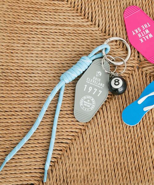 Drifter(ドリフター)の「DRIFTER 1977BAG CHARMS(キーホルダー・レディース・ブルー/ピンク/グリーン/グレー・ONE)」の2枚目の写真