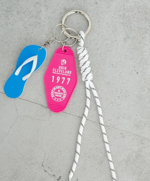 Drifter(ドリフター)の「DRIFTER 1977BAG CHARMS(キーホルダー・レディース・ブルー/ピンク/グリーン/グレー・ONE)」の4枚目の写真