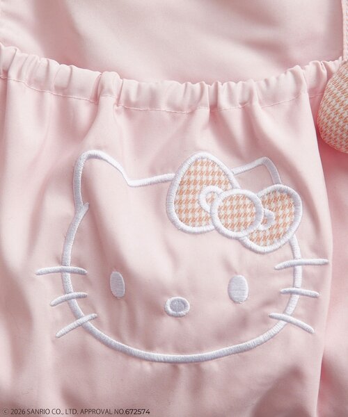 OLIVE des OLIVE（オリーブデオリーブ）の「HELLO KITTY キャリーオンボストンバッグ（ボストンバッグ・レディース・ピンク/ブラック・FREE）」の12枚目の写真