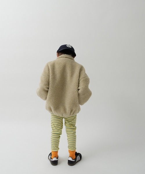 pairmanon(ペアマノン)の「【80-130cm】マルチボーダー リブレギンス(レギンス/スパッツ・キッズ・パープル/ブルー/オレンジ/ピンク/イエロー・100/120/110/130/80/90)」の20枚目の写真