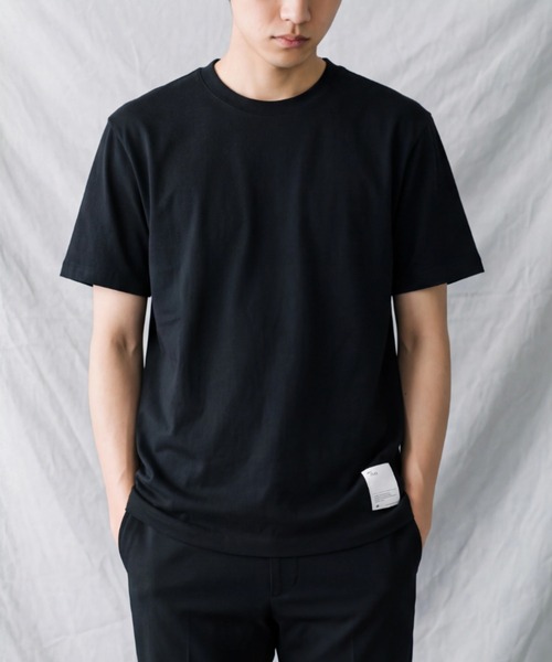 INNOCENT(イノセント)の「【Wasted Collective/ウェイステッド コレクティブ】Recycled Short Sleeve T-Shirt WC-PRMSSTEE(Tシャツ/カットソー・メンズ・インディゴブルー/オリーブ/ブラック・SMALL/MEDIUM/X-SMALL/LARGE/X-LARGE/XX-LARGE)」の2枚目の写真