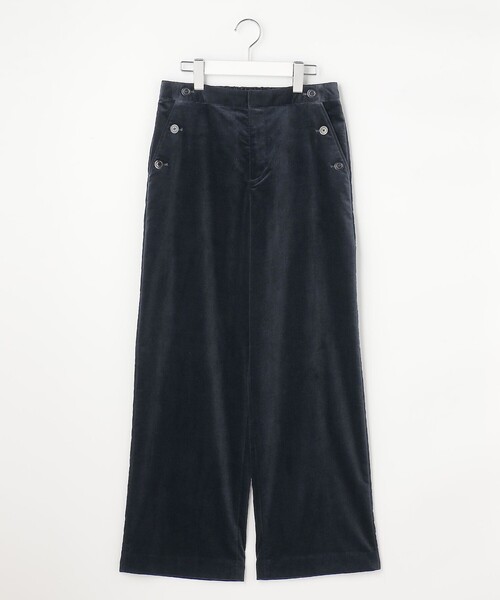 J.PRESS(ジェイプレス)の「【WEB限定カラーあり】AIR DUROY LIGHT セミ ワイド パンツ(その他パンツ・レディース・ベージュ系/グレー系/ネイビー系/ダークブラウン系・9/7/11)」の16枚目の写真