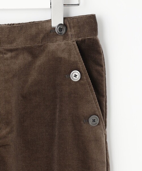 J.PRESS(ジェイプレス)の「【WEB限定カラーあり】AIR DUROY LIGHT セミ ワイド パンツ(その他パンツ・レディース・ベージュ系/グレー系/ネイビー系/ダークブラウン系・9/7/11)」の20枚目の写真