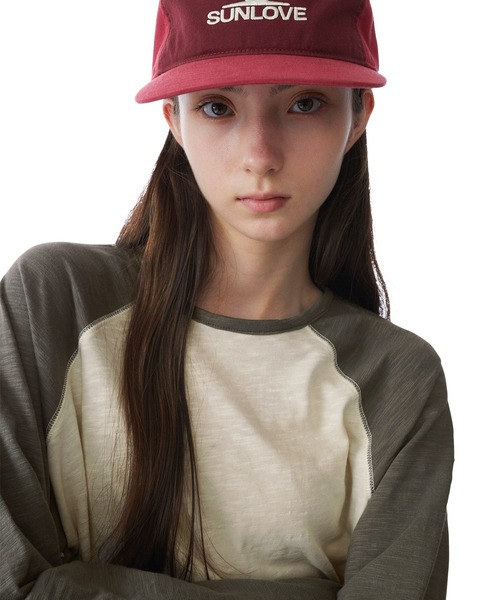 SUNLOVE(サンラブ)の「Club Trucker Cap(キャップ・レディース・ブラック/レッド/オリーブ・FREE)」の11枚目の写真