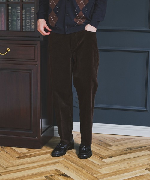 GLOBAL WORK(グローバルワーク)の「コーデュロイスリムパンツ/Salon de GW/681221(その他パンツ・メンズ・ブラウン系その他7/ブラック・SMALL/MEDIUM/LARGE/X-LARGE)」の19枚目の写真