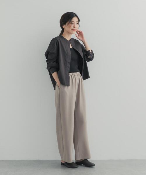 URBAN RESEARCH DOORS(アーバンリサーチドアーズ)の「『UR TECH』Aircare ショートコクーンシャツ(シャツ/ブラウス・レディース・ブラウン/ブラウン系その他/ベージュ系その他・FREE)」の18枚目の写真