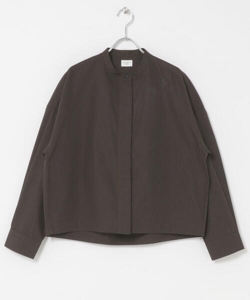 URBAN RESEARCH DOORS(アーバンリサーチドアーズ)の「『UR TECH』Aircare ショートコクーンシャツ(シャツ/ブラウス・レディース・ブラウン/ブラウン系その他/ベージュ系その他・FREE)」の17枚目の写真
