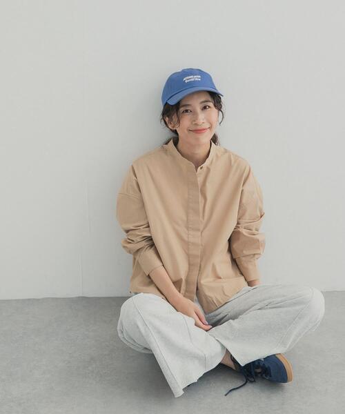 URBAN RESEARCH DOORS(アーバンリサーチドアーズ)の「『UR TECH』Aircare ショートコクーンシャツ(シャツ/ブラウス・レディース・ブラウン/ブラウン系その他/ベージュ系その他・FREE)」の14枚目の写真