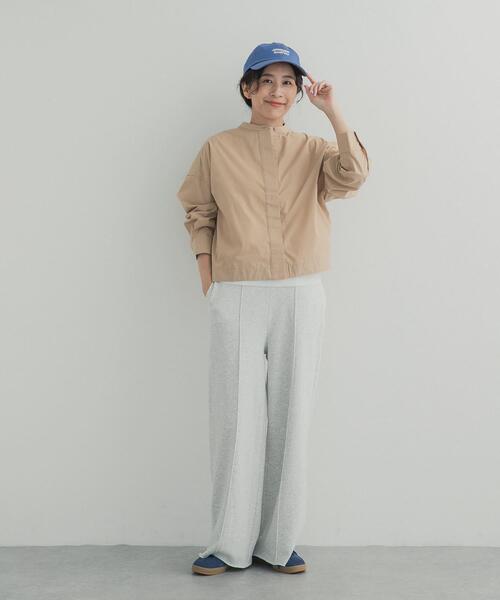 URBAN RESEARCH DOORS(アーバンリサーチドアーズ)の「『UR TECH』Aircare ショートコクーンシャツ(シャツ/ブラウス・レディース・ブラウン/ブラウン系その他/ベージュ系その他・FREE)」の9枚目の写真