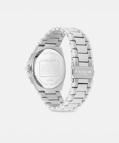 COACH(コーチ)の「ジャクソン クロノグラフ ウォッチ・42MM(アナログ腕時計・メンズ・シルバー系その他・ONE)」の3枚目の写真