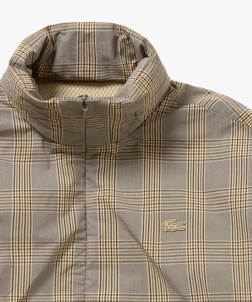 LACOSTE(ラコステ)の「グレンチェック トラックジャケット(ブルゾン・メンズ・ライトグレー/ベージュ・52/46/50/48)」の10枚目の写真