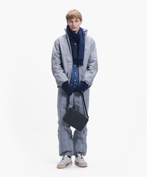LACOSTE(ラコステ)の「グレンチェック トラックジャケット(ブルゾン・メンズ・ライトグレー/ベージュ・52/46/50/48)」の22枚目の写真