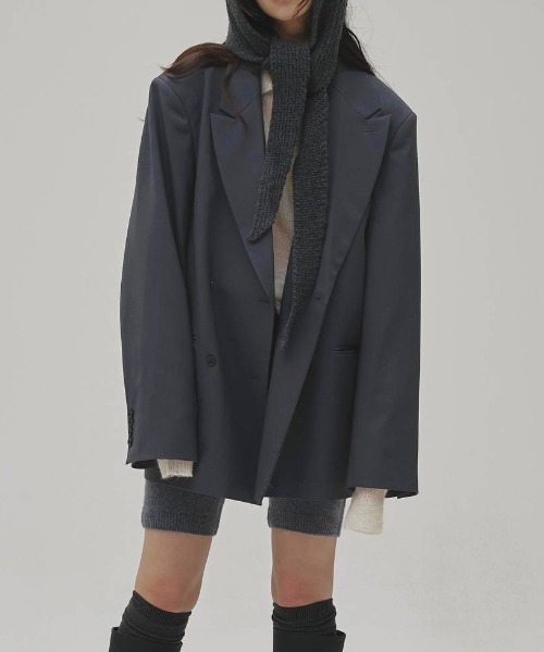 Twill Double Jacket 12620103（テーラードジャケット）｜TODAYFUL