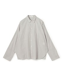 コットンタイプライター ロングスリーブシャツ