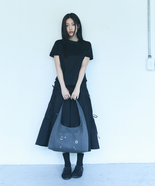 OART（オアート）の「Eyelet Hobo Bag [GRAY]（ショルダーバッグ・レディース・その他・FREE）」の7枚目の写真