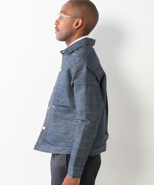 入手困難Levisリーバイス トリプルブリーツ　1880 デニムジャケット　38 LEVI'S 米国製 生産数少 希少Tバック仕様 1880年トリプルプリーツ