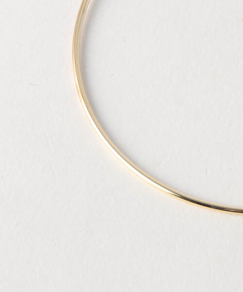 UNITED ARROWS(ユナイテッドアローズ)の「UBMF ラージ フープ イヤリング(イヤリング・レディース・ゴールド/シルバー/ライトピンク・フリー)」の10枚目の写真