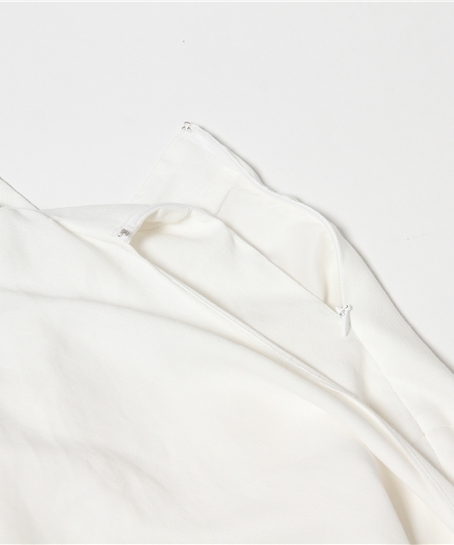FIGARO Paris(フィガロパリ)の「VIS/LINEN ツイルオールインワン◆(つなぎ/オールインワン・レディース・ホワイト/ネイビー・36/38)」の10枚目の写真