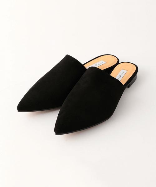 UNITED ARROWS（ユナイテッドアローズ）の「◇UWMF ポインテッド ミュール◆（その他シューズ・レディース・ブラウン/ブラック・38/35h/37/35/36/36h/37h）」の2枚目の写真