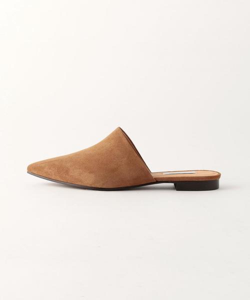 UNITED ARROWS（ユナイテッドアローズ）の「◇UWMF ポインテッド ミュール◆（その他シューズ・レディース・ブラウン/ブラック・38/35h/37/35/36/36h/37h）」の7枚目の写真