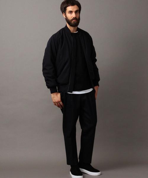 BEAUTY&YOUTH UNITED ARROWS（ビューティーアンドユースユナイテッドアローズ）の「BY ∴ シンサレート MA-1◆（MA-1・メンズ・ブラック/オリーブ/ネイビー・SMALL/X-LARGE/LARGE/MEDIUM）」の10枚目の写真