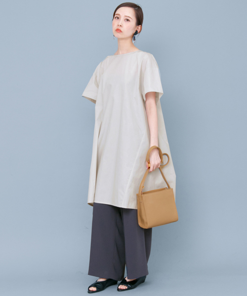 KBF（ケイビーエフ）の「KBF backリボンワンピース（ワンピース・レディース・ライトグレー/ピンク/オフホワイト/ブラック・ONE）」の20枚目の写真