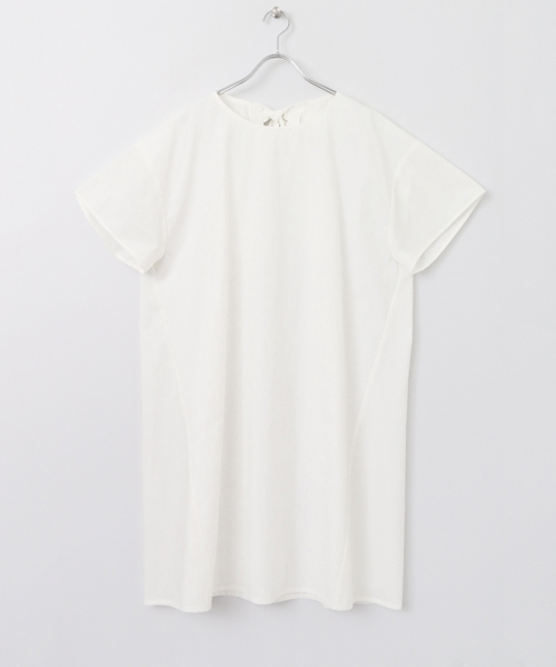 KBF（ケイビーエフ）の「KBF backリボンワンピース（ワンピース・レディース・ライトグレー/ピンク/オフホワイト/ブラック・ONE）」の10枚目の写真