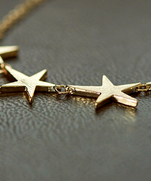 CLAFty by STYLE DELI(クラフティバイスタイルデリ)の「STAR necklace 001 (ピアス(両耳用)・レディース・ゴールド・FREE)」の8枚目の写真