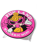 ヒステリックミニ　ファンランド　丸テーブル HYSTERIC MINI（ヒステリックミニ）の「WELCOME TO FUNLAND ミニ