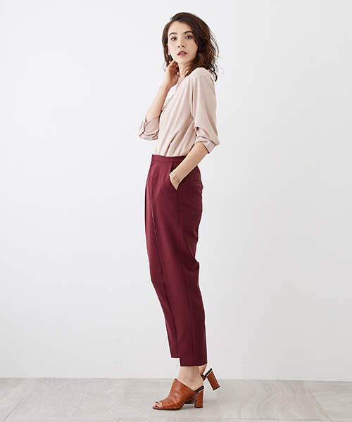 ワンタックテーパードパンツ（スラックス）｜UNITED TOKYO