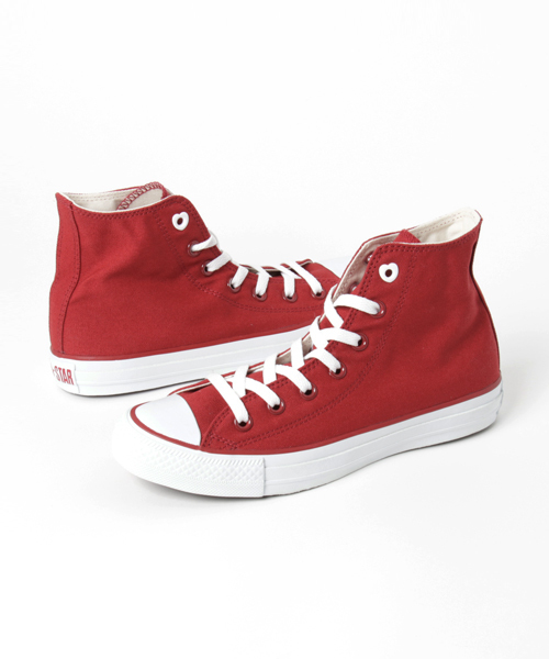 CONVERSE（コンバース）の「ALL STAR HEARTPATCH HI（スニーカー・レディース・ブラック/オフホワイト/レッド・23/23.5/24/24.5）」の3枚目の写真