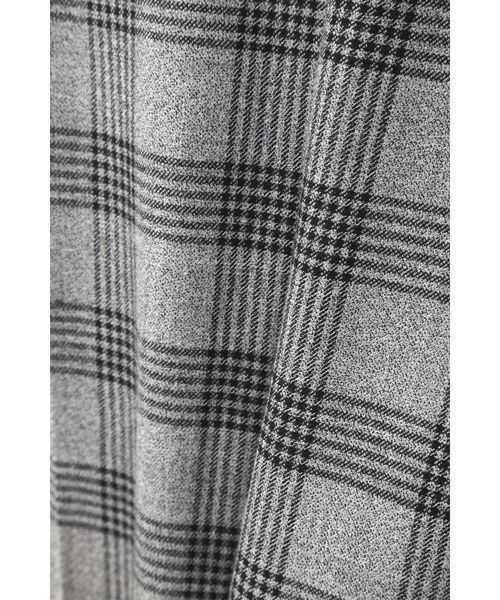 NATURAL BEAUTY BASIC（ナチュラルビューティーベーシック）の「【JJ 12月号掲載】＜ウォッシャブル＞サキソニーチェックパンツ（その他パンツ・レディース・グレー系その他/ダークネイビー・LARGE/MEDIUM/SMALL/X-SMALL）」の8枚目の写真