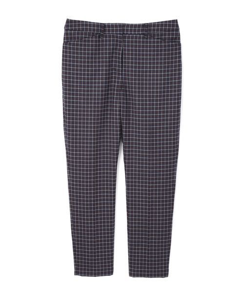 NATURAL BEAUTY BASIC（ナチュラルビューティーベーシック）の「【JJ 12月号掲載】＜ウォッシャブル＞サキソニーチェックパンツ（その他パンツ・レディース・グレー系その他/ダークネイビー・LARGE/MEDIUM/SMALL/X-SMALL）」の19枚目の写真