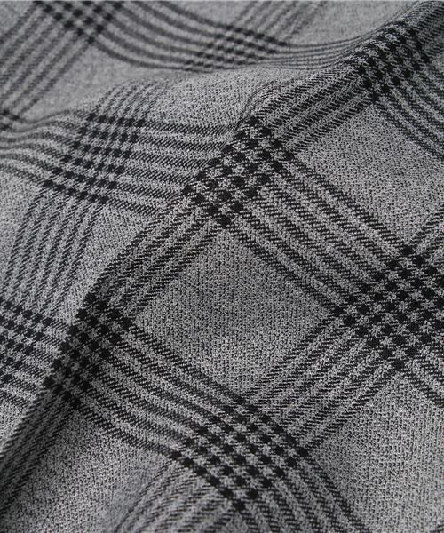 NATURAL BEAUTY BASIC（ナチュラルビューティーベーシック）の「【JJ 12月号掲載】＜ウォッシャブル＞サキソニーチェックパンツ（その他パンツ・レディース・グレー系その他/ダークネイビー・LARGE/MEDIUM/SMALL/X-SMALL）」の11枚目の写真