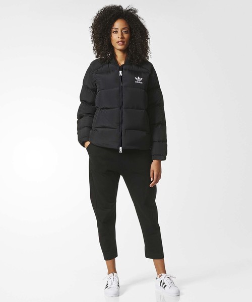 adidas アディダスオリジナルス ダウンジャケット L ブラック adidas（アディダス）の「オリジナルス ジャケット [SST DOWN