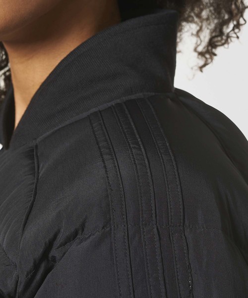adidas（アディダス）の「オリジナルス ジャケット [SST DOWN JACKET]（ダウンジャケット/コート・レディース・ホワイト/ネイビー/ピンク/ブラック・LARGE/MEDIUM/SMALL/XX-LARGE/X-SMALL/XXX-LARGE）」の6枚目の写真