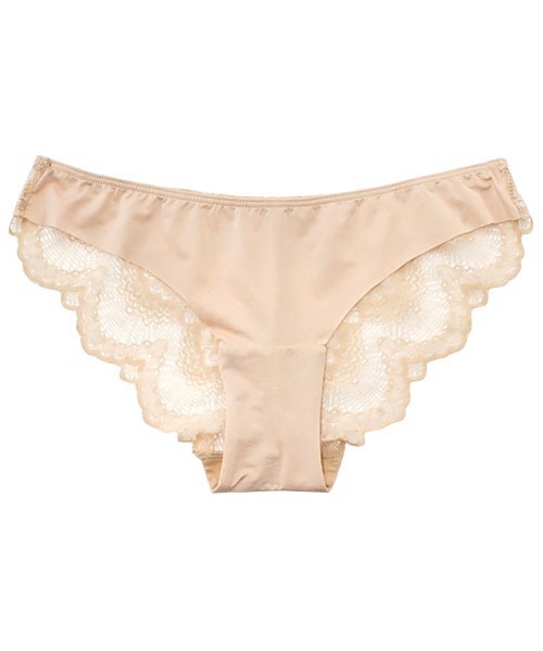 ANNEBRA(アンブラ)の「「ANNEBRA/アンブラ」 Party バックレースノーマルショーツ(ショーツ)」|ベージュ