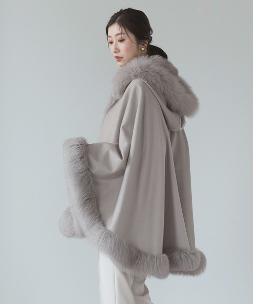 カシミヤケープ（ポンチョ）｜sankyo shokai（サンキョウショウカイ