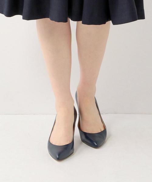 ODETTE E ODILE(オデットエオディール)の「OFD NEWPTD パンプス70↓↑(パンプス・レディース・ベージュ/ピンク/ネイビー/ライトグレー/イエロー/ブラウン・22.5cm/23cm/23.5cm/24cm/24.5cm/22cm/21.5cm/25cm)」の18枚目の写真