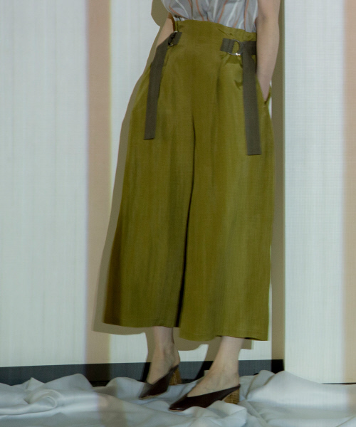 Abahouse Devinette（ドゥヴィネット）の「サイドDカンパンツ（その他パンツ・レディース・ブラック/カーキ/グリーン系その他4/ブラウン・36/38）」の4枚目の写真