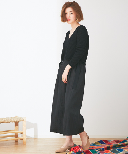 Abahouse Devinette（ドゥヴィネット）の「サイドDカンパンツ（その他パンツ・レディース・ブラック/カーキ/グリーン系その他4/ブラウン・36/38）」の13枚目の写真