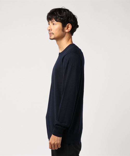 G-STAR（ジースター）の「Core Knit（ニット/セーター・メンズ・ダークブルー・SMALL/MEDIUM/LARGE/X-SMALL）」の2枚目の写真