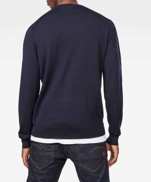 G-STAR（ジースター）の「Core Knit（ニット/セーター・メンズ・ダークブルー・SMALL/MEDIUM/LARGE/X-SMALL）」の10枚目の写真
