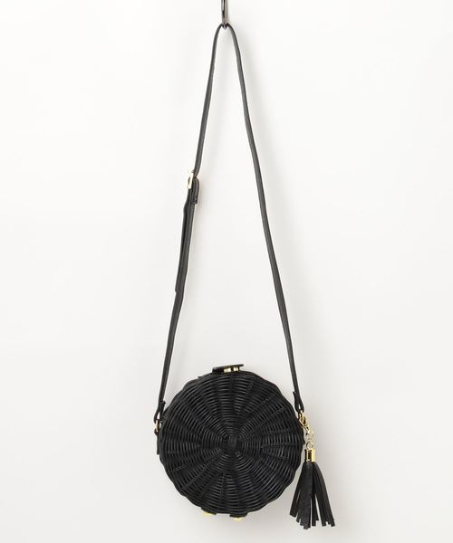 RIVE DROITE（リヴドロワ）の「サークルラタンバッグ-（ハンドバッグ・レディース・ブラック/ブラウン・FREE）」の11枚目の写真