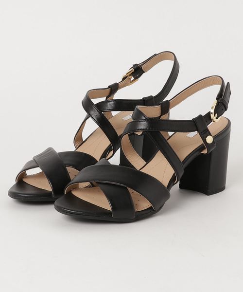GEOX(ジェオックス)の「【GEOX】ジェオックス NESA(サンダル・レディース・ブラック/その他・36.5/37/38.5/39)」の3枚目の写真
