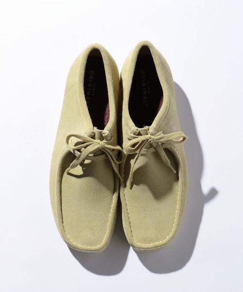 CLARKS ベージュ ワラビーブーツ 4h クラークス Clarks ワラビー ブーツ メンズ WALLABEE ベージュ