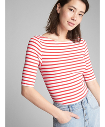 GAP | Gap モダンストライプ バレエバックTシャツ(Tシャツ/カットソー)